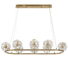 Anora Iron 8 Light LED Pendant